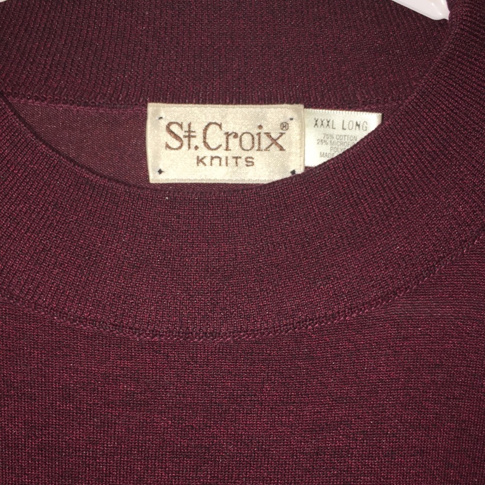 St. Croix Knits Men’s Crewneck Sweater - Picture 1 of 4